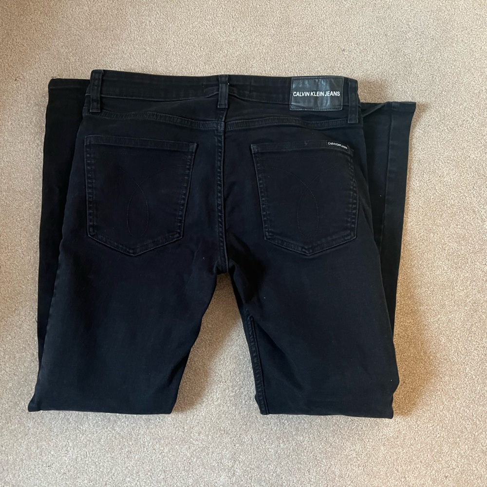 Calvin Klein Men's Black Jeans